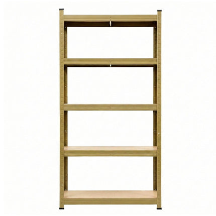 Giantz Garage Shelving 1.6X0.8m Warehouse Shelves Storage Rack Pallet Racking Yellow.