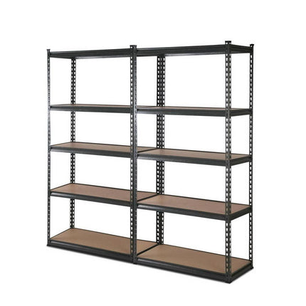 Giantz 2x1.8M Garage Shelving Warehouse Rack Pallet Racking Storage Charcoal.