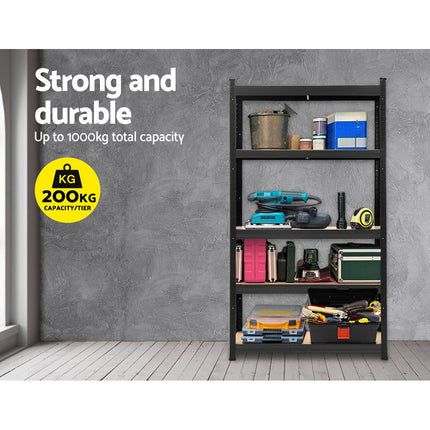 Giantz 1.8M Warehouse Racking Rack Shelving Garage Storage Steel Metal Shelves.
