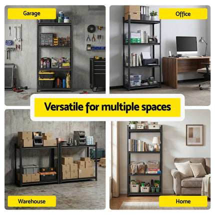 Giantz Garage Shelving 1.8X0.9m Warehouse Rack Storage Shelves Workshop Racks Steel.