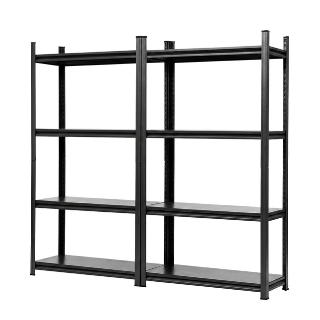 Giantz Garage Shelving 1.8X1.8m Warehouse Rack Storage Shelves Workshop Racks Steel.