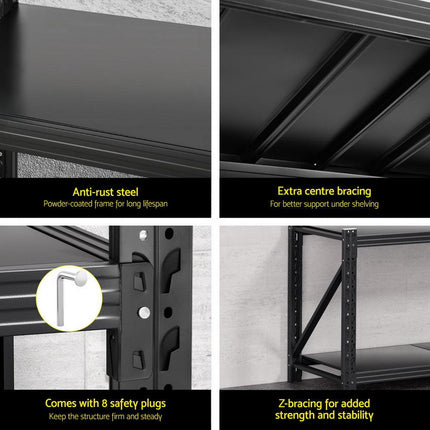 Giantz 1.5Mx0.9M Warehouse Shelving Garage Rack.