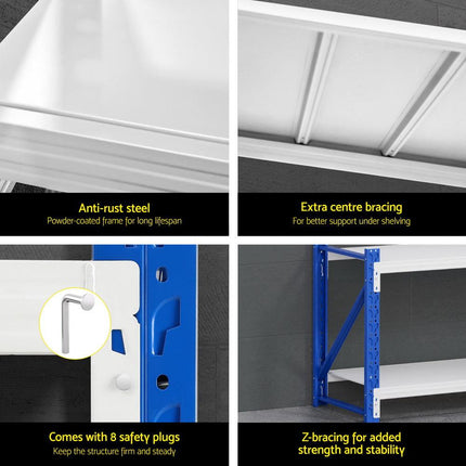Giantz 2Mx0.9M Warehouse Shelving Garage Rack.