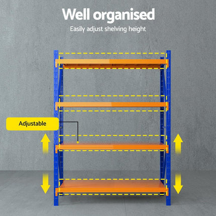 Giantz 2Mx1.5M Warehouse Shelving Garage Rack.