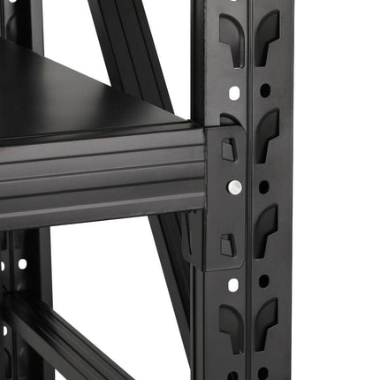 Giantz 2Mx1.8M Garage Shelving Warehouse Rack Pallet Racking Storage Shelf Black.