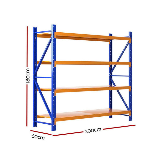 Giantz 2Mx1.8M Warehouse Shelving Garage Rack.