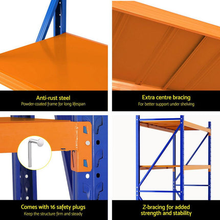 Giantz 2Mx1.8M Warehouse Shelving Garage Rack.