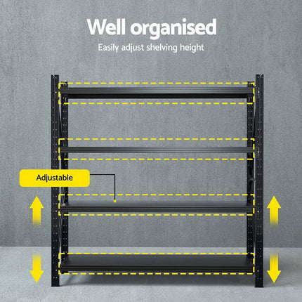 Giantz 2Mx2M Warehouse Shelving Garage Rack.