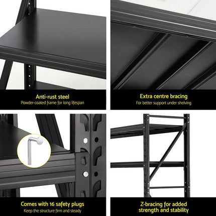Giantz 2Mx2M Warehouse Shelving Garage Rack.