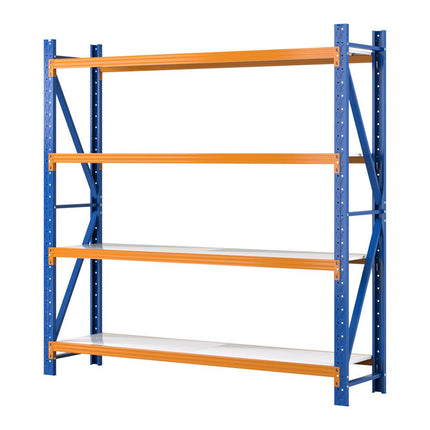 Giantz 2Mx2M Garage Shelving Warehouse Rack Pallet Racking Storage Shelf Blue.