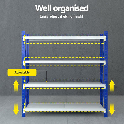Giantz 2Mx2M Warehouse Shelving Garage Rack.