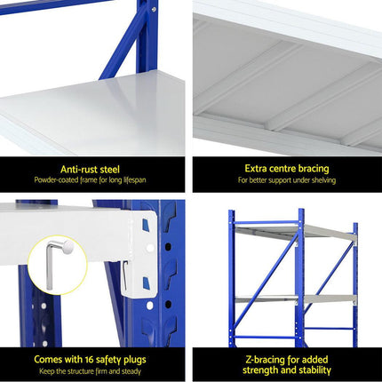 Giantz 2Mx2M Warehouse Shelving Garage Rack.