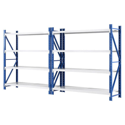 Giantz 4Mx2M Garage Shelving Warehouse Rack Blue.