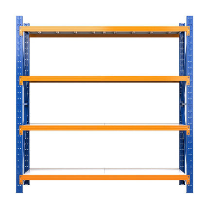 Giantz 2Mx2M Garage Shelving Warehouse Rack Pallet Racking Storage Shelf Blue.