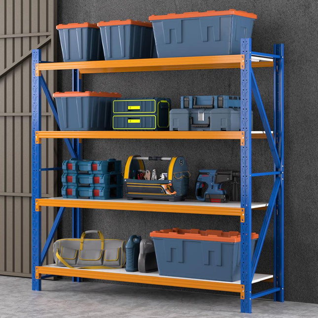 Giantz 2Mx2M Garage Shelving Warehouse Rack Pallet Racking Storage Shelf Blue.