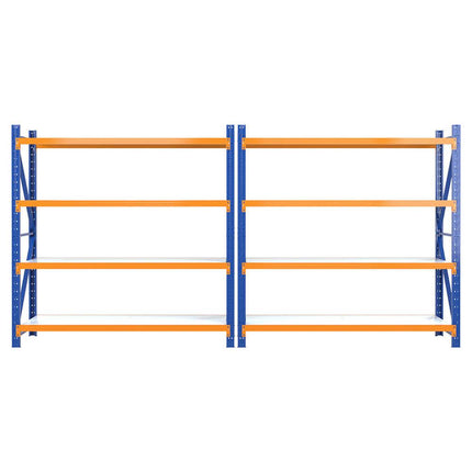 Giantz 4Mx2M Garage Shelving Warehouse Rack Orange.