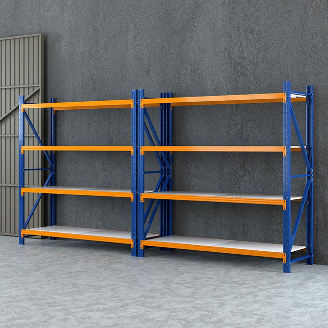 Giantz 4Mx2M Garage Shelving Warehouse Rack Orange.
