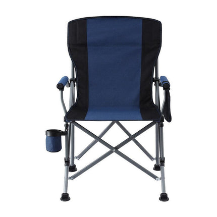 Weisshorn Camping Chair Folding Outdoor Portable Seat Lightweight Beach Picnic Fishing Capacity 120KG Navy Blue.