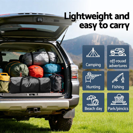 Weisshorn Camping Tent Car SUV Rear Hatchback Tents Canopy Portable Outdoor Family Black.