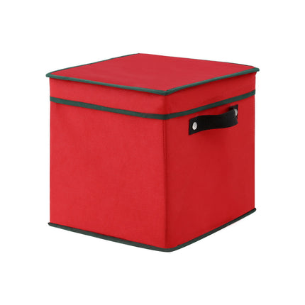 Jingle Jollys Christmas Baubles Storage Box 64 Dividers Xmas Ornaments Container.