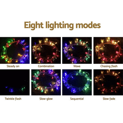 32M Christmas Lights Icicle Light 960 LED Multi-coloured Jingle Jollys.