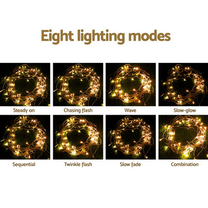 32M Christmas Lights Icicle Light 960 LED Warm White Jingle Jollys.
