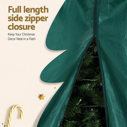 Jingle Jollys Christmas Tree Storage Bag Fits Up to 9ft Tree Xmas Bag Green.