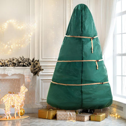 Jingle Jollys Christmas Tree Storage Bag Fits Up to 9ft Tree Xmas Bag Green.