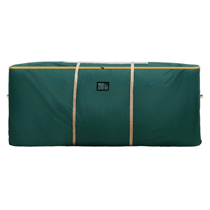 Jingle Jollys Christmas Tree Storage Bag Up to 10ft Visible Handle Wheels Green.