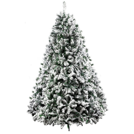 Jingle Jollys 1.8m Christmas Tree Optic Fibre LED Xmas tree Warm White.