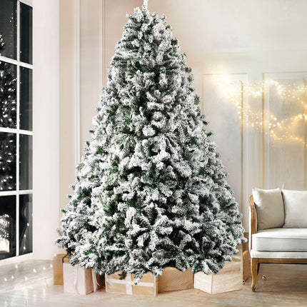 Jingle Jollys 1.8m Christmas Tree Optic Fibre LED Xmas tree Warm White.
