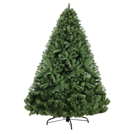 Jingle Jollys Christmas Tree 2.1M Xmas Tree Decorations Green 1250 Tips.
