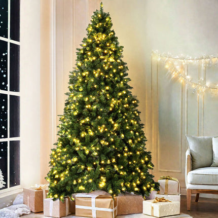 Jingle Jollys Christmas Tree 2.7M LED Xmas Tree Party Decorations 2590 Tips.