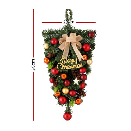 Jingle Jollys Hanging Christmas Garland 50CM Ornaments Party Decorations.