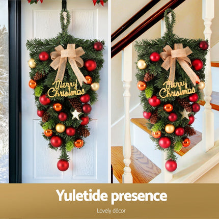 Jingle Jollys Hanging Christmas Garland 50CM Ornaments Party Decorations.