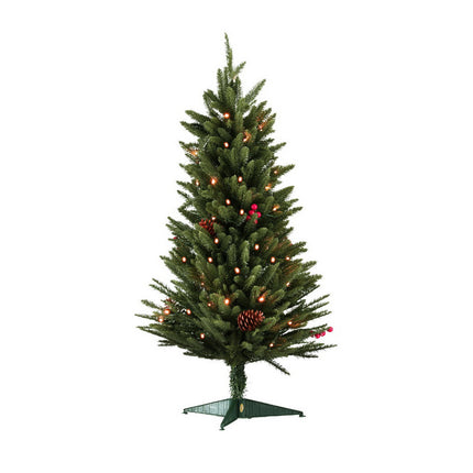 Jingle Jollys Mini Christmas Tree 90cm LED Xmas Tree Party Decorations.
