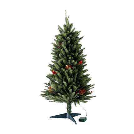 Jingle Jollys Mini Christmas Tree 90cm LED Xmas Tree Party Decorations.