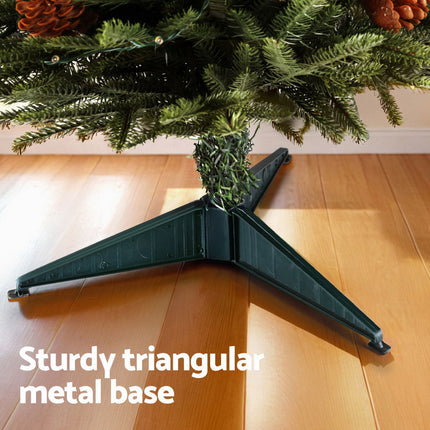Jingle Jollys Mini Christmas Tree 90cm LED Xmas Tree Party Decorations.