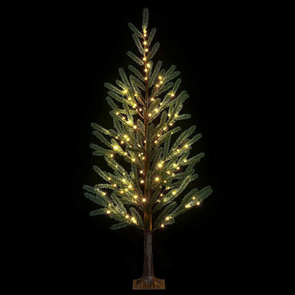 Jingle Jollys Christmas Tree 1.8M Pre-lit LED Xmas Tree 8 Modes Party Decoration.