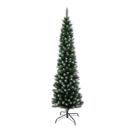 Jingle Jollys Christmas Tree 1.8m Xmas Tree Decorations Snowy 300 Tips.