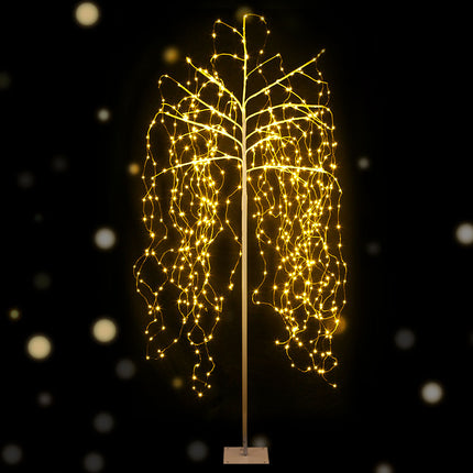 2.1M Christmas Tree 600 LED Solar Jingle Jollys.