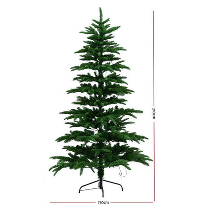 Jingle Jollys Christmas Tree 2.1M LED Sparse Xmas Tree 860 Tips Party Decoration.