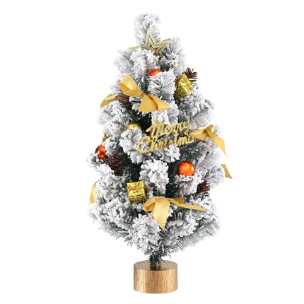 Jingle Jollys Christmas Wreath 40CM Xmas Garland Baubles Ornaments Party Decor.