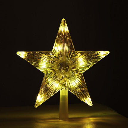 Jingle Jollys Christmas Tree Topper Star RGB LED Xmas Decor 80 Modes APP Control.