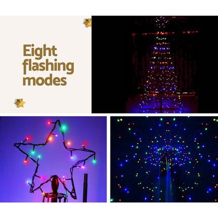 3.6M Christmas Tree 400 LED Solar Jingle Jollys.