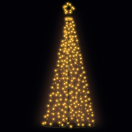 3.6M Christmas Tree LED Solar Warm Jingle Jollys.