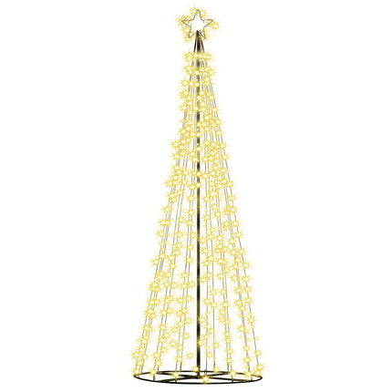 3.6M Christmas Tree LED Solar Warm Jingle Jollys.