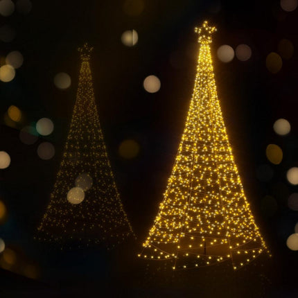 Jingle Jollys Solar Christmas Tree 2.1m 320 LED Net Lights Xmas Trees Decoration.