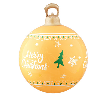 Jingle Jollys Christmas Inflatable Ball 60cm Led Illuminated Xmas Decoration.