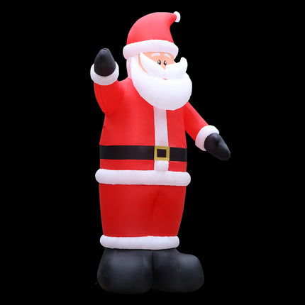 Jingle Jollys Christmas Inflatable Santa 5M Illuminated Decorations.